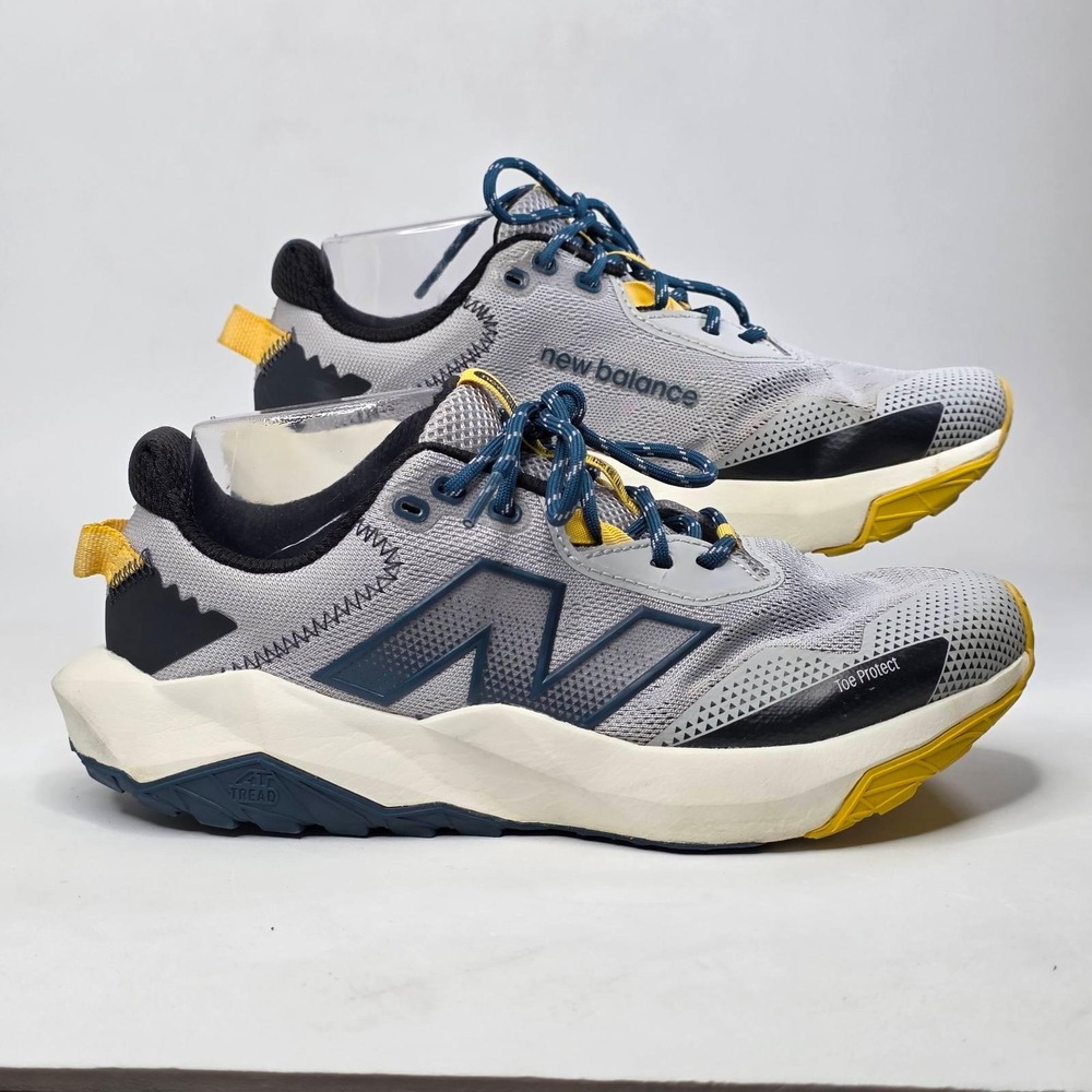 New Balance Nitrel v6 Trail Running Shoes Men's 7.5 4E Women's 9 Gray Sneakers